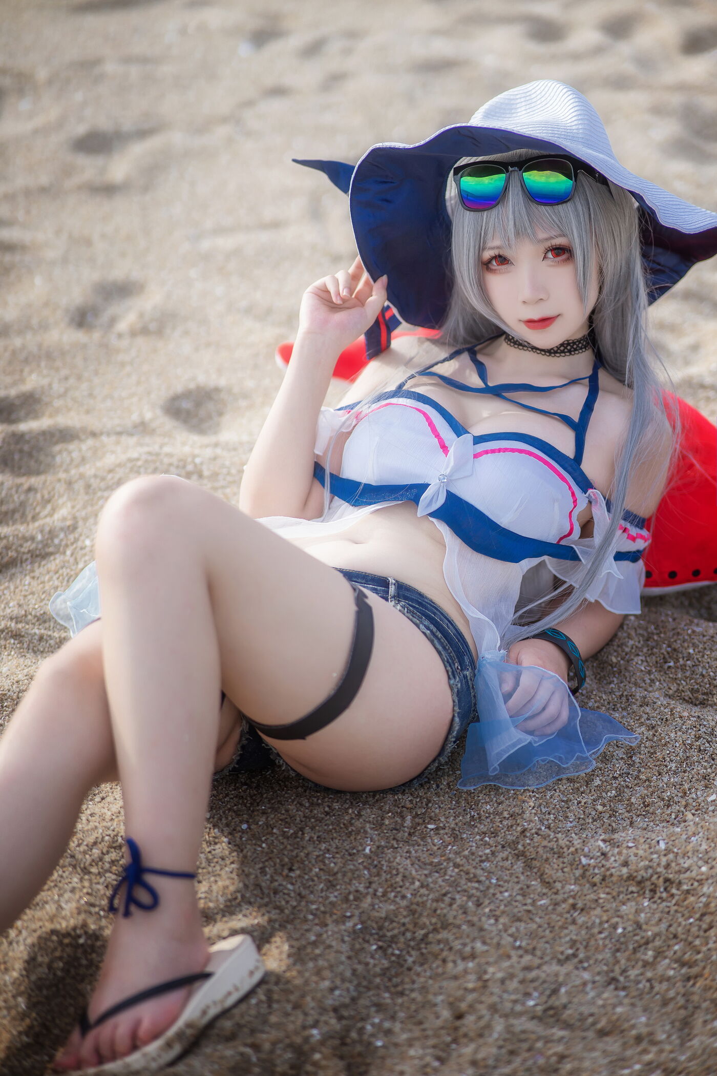 樱落酱 NO.021 斯卡蒂泳装[21P]插图